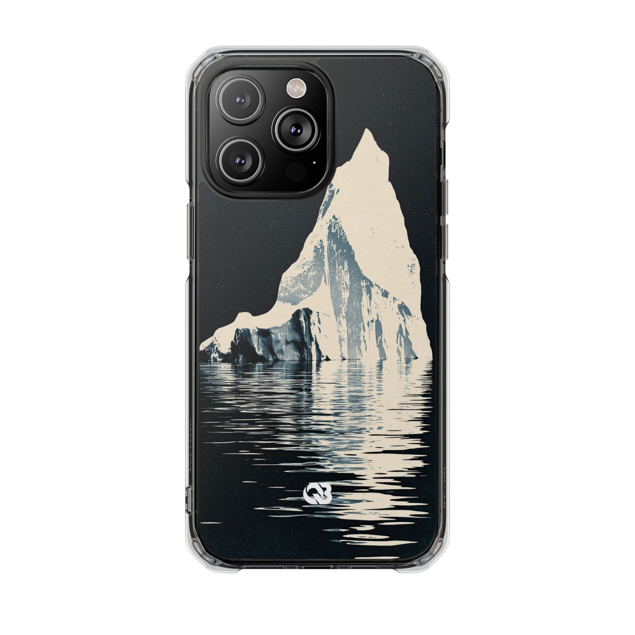 Blue Impact MagSafe Phone Case for iPhone - Frozen Navy Monolith