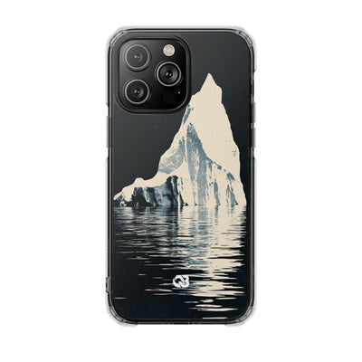 Blue Impact MagSafe Phone Case for iPhone - Frozen Navy Monolith