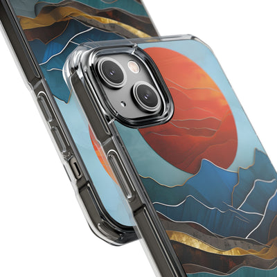 Molten Sun Peaks · Impact Hoesje voor iPhone · Magsafe