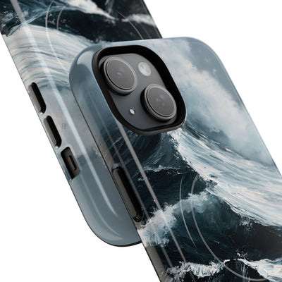 Nordic Swell · Tough 2.0 Magnetic Phone Case for iPhone · Blue