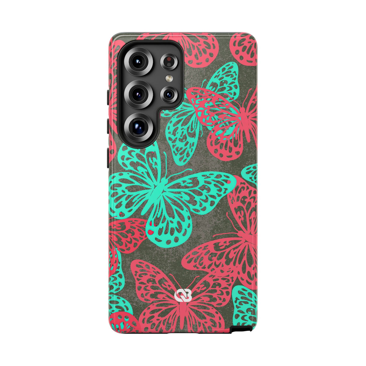Electric Papillon · Tough Phone Case for Samsung · Pink