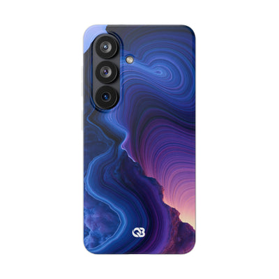 Radiant Strata · Lite Phone Case for Samsung · Blue