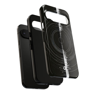 Black Tough Phone Case for Google Pixel - Obsidian Orbital Signal
