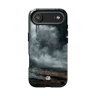 Shadowed Pine Mist · Tough Phone Case for iPhone · Black