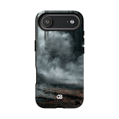 Shadowed Pine Mist · Tough Phone Case for iPhone · Black