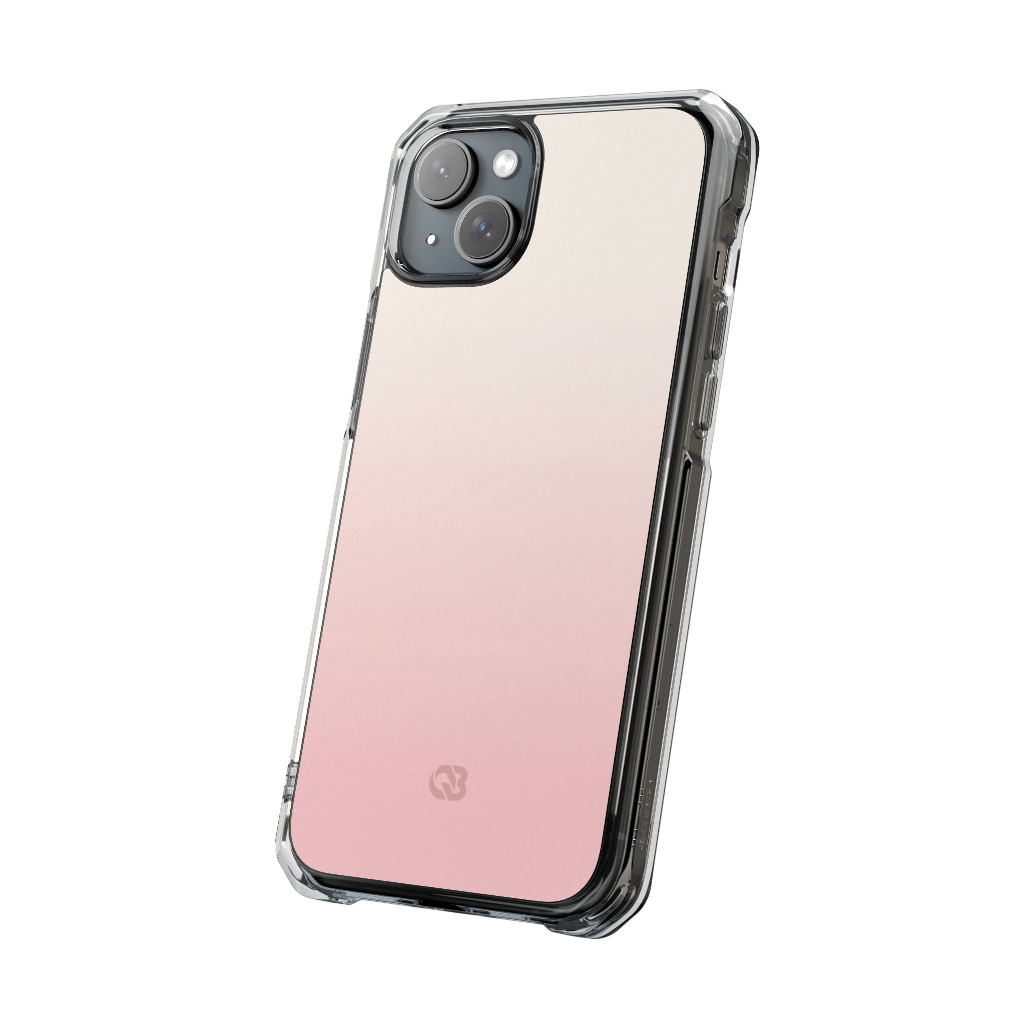 Pink Impact MagSafe Phone Case for iPhone - Frosted Blush Horizon