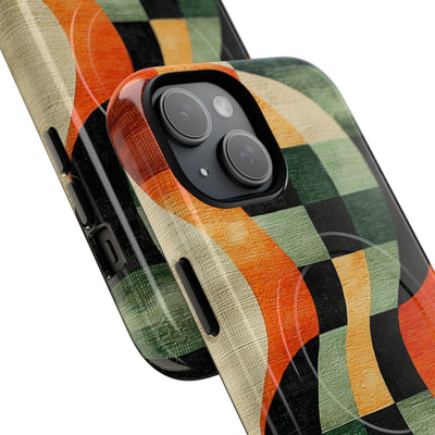 Burnt Orange Curve · Tough+ Phone Case for iPhone · Magsafe