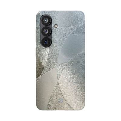 Silver Lite Phone Case for Samsung - Frosted Silver Mosaic