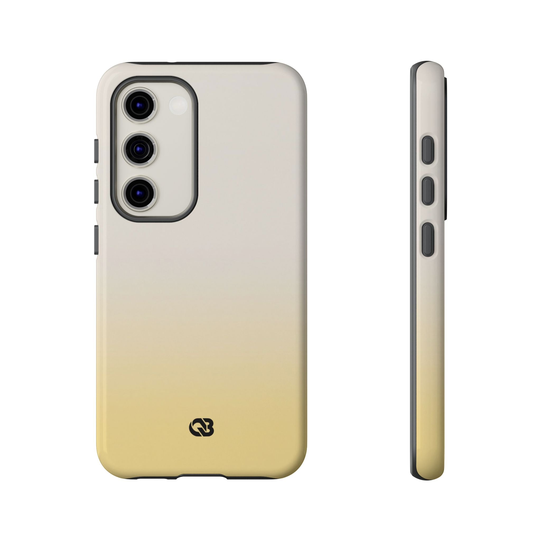 Yellow Tough Phone Case for Samsung - Bleached Citron Haze