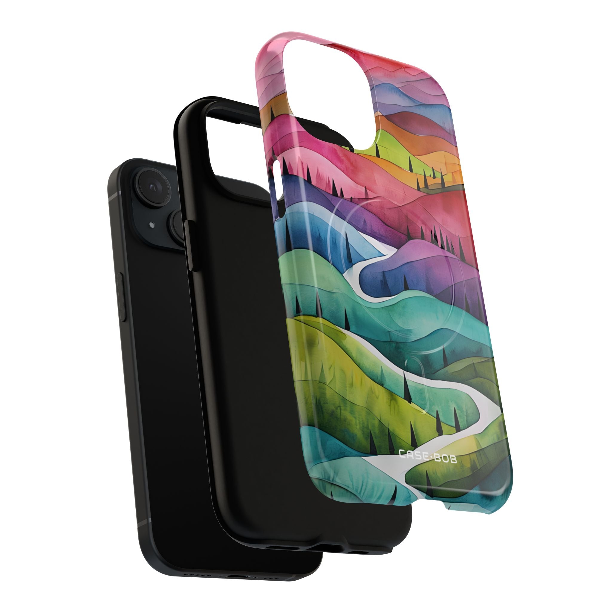 Winding Verdure iPhone 15 Case - Tough+