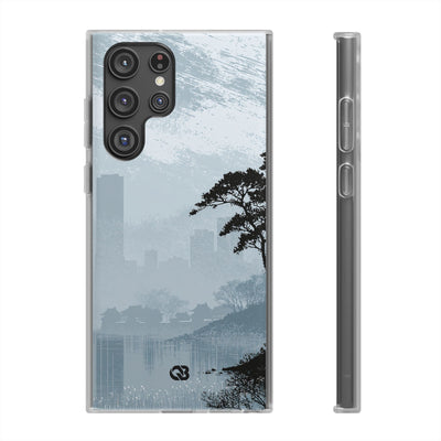 Grey Lite Phone Case for Samsung - Steel Slate Zen