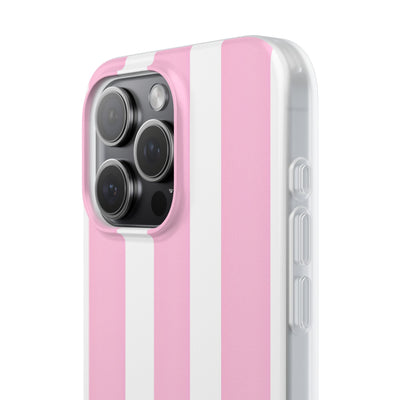 Soft Pink Stripe · Soft Phone Case for iPhone