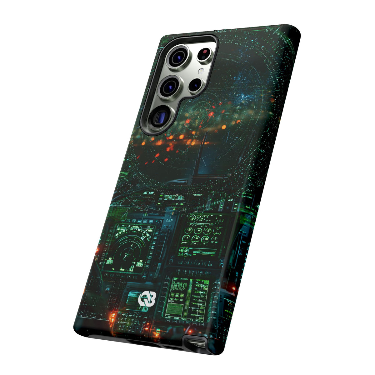 Tactical Avionics HUD · Tough Phone Case for Samsung · Green