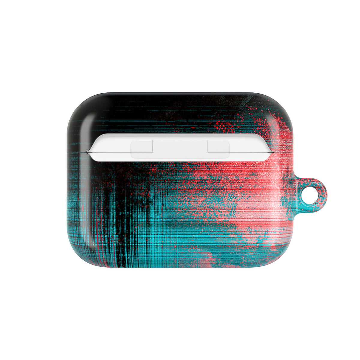 Digital Signal Drift · Hard Case for AirPods & AirPods Pro · Black