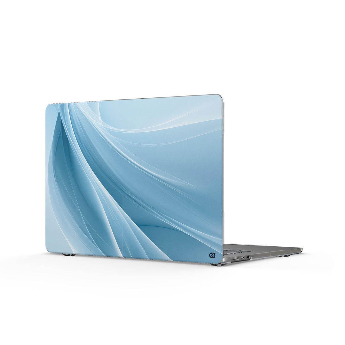 Azure Horizon · Clear Hard Case for MacBook · Blue