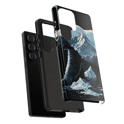 Nordic Arctic Bear · Tough Phone Case for Samsung · Black