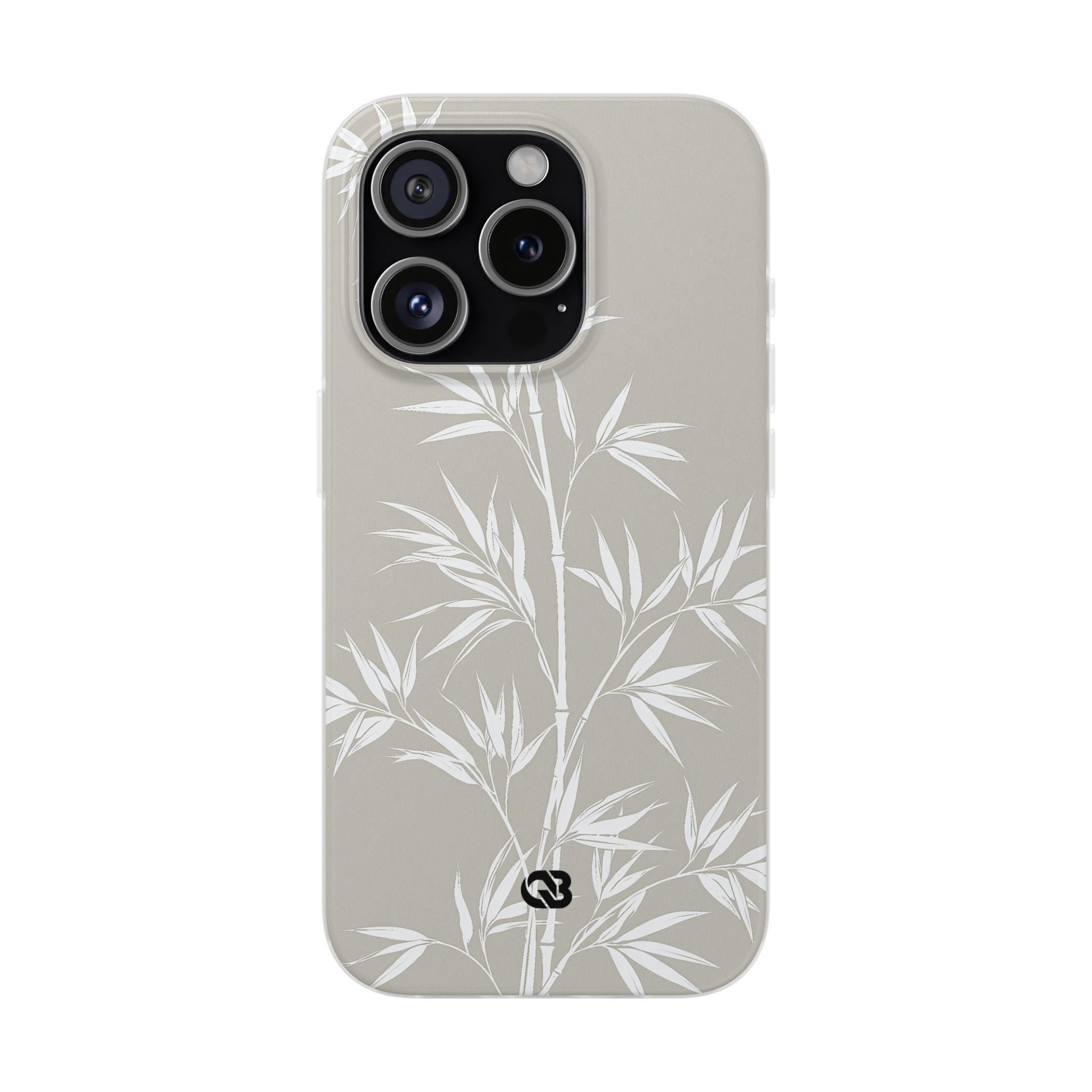 Beige Lite Phone Case for iPhone - Sandstone Bamboo Stalks