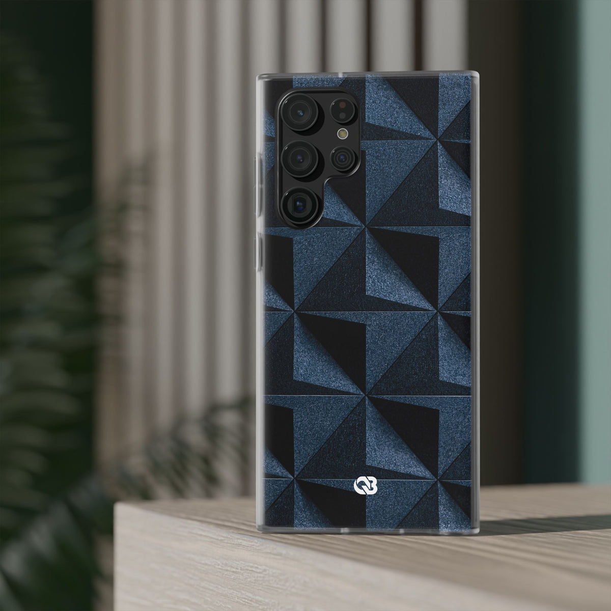 Faceted Slate · Lite Phone Case for Samsung · Blue
