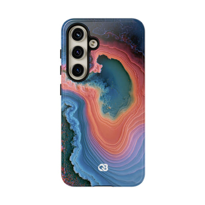 Luminous Resonance · Tough Phone Case for Samsung · Blue
