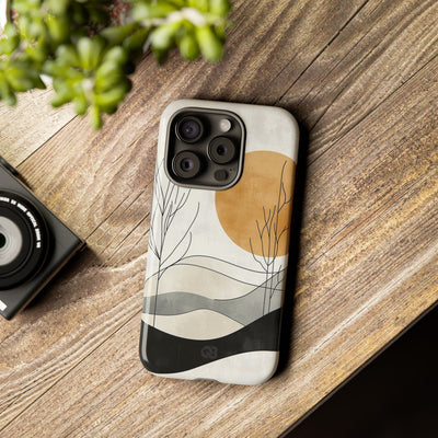 Burnt Horizon Lines · Custodia Tough per iPhone