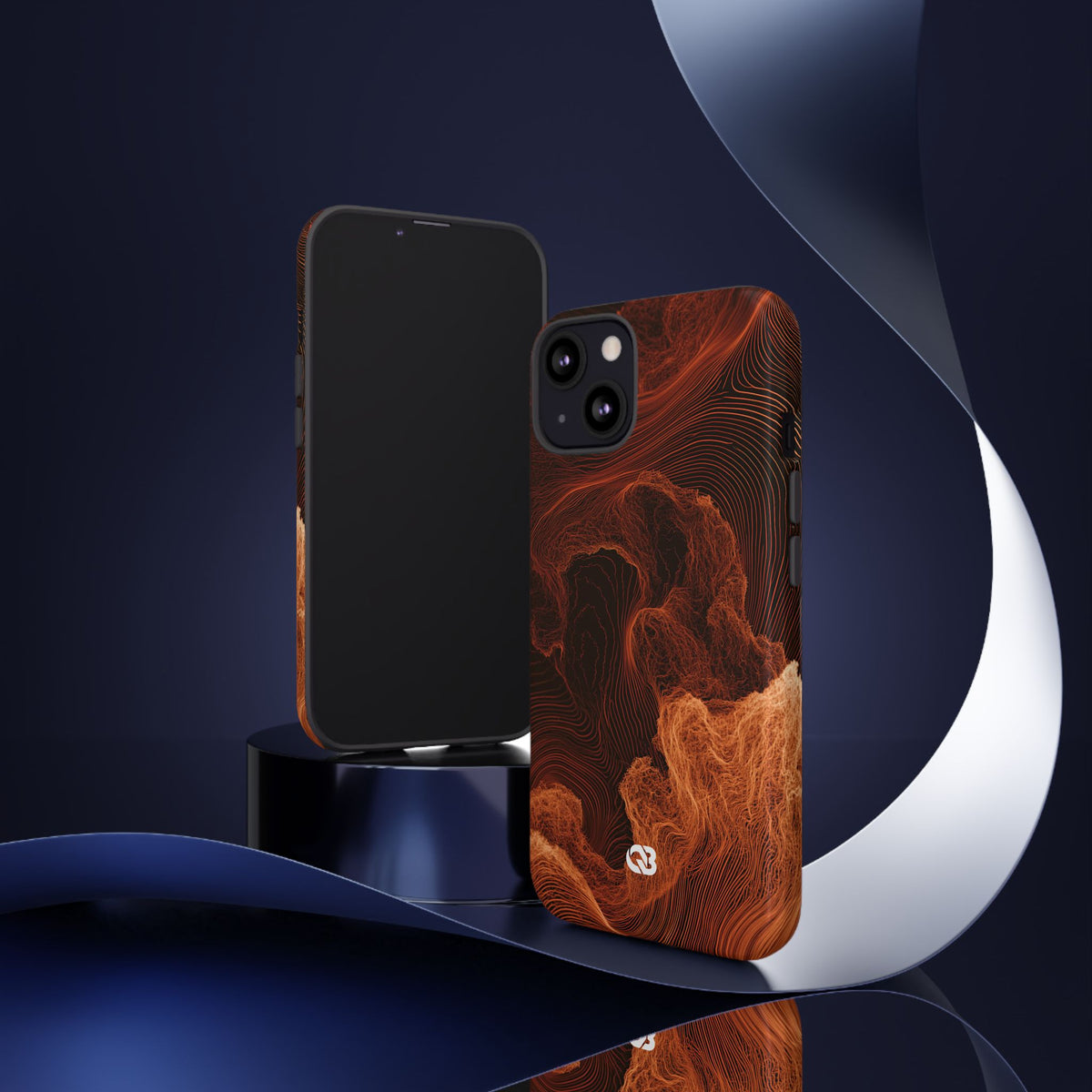 Amber Filament · Tough Phone Case for iPhone · Orange