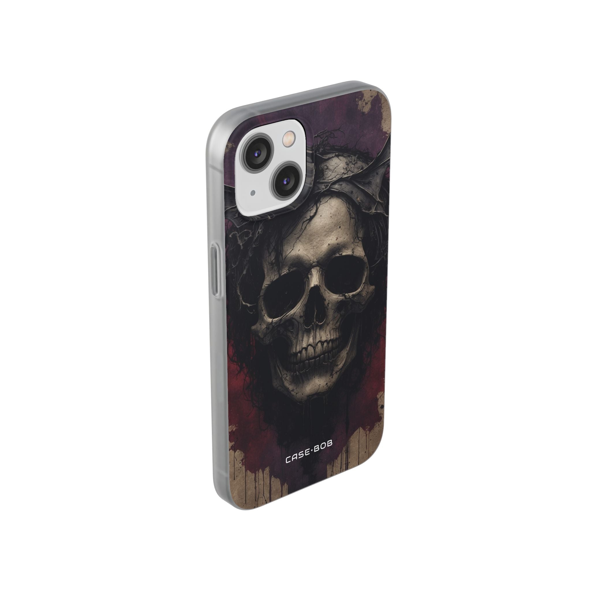 Skull Crown iPhone 14 Case - Soft