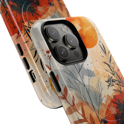 Orange Solstice iPhone 14 Pro Max Case - Tough+
