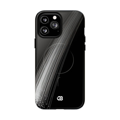 Kinetic Ray Convergence · Tough 2.0 Magnetic Phone Case for iPhone · Black