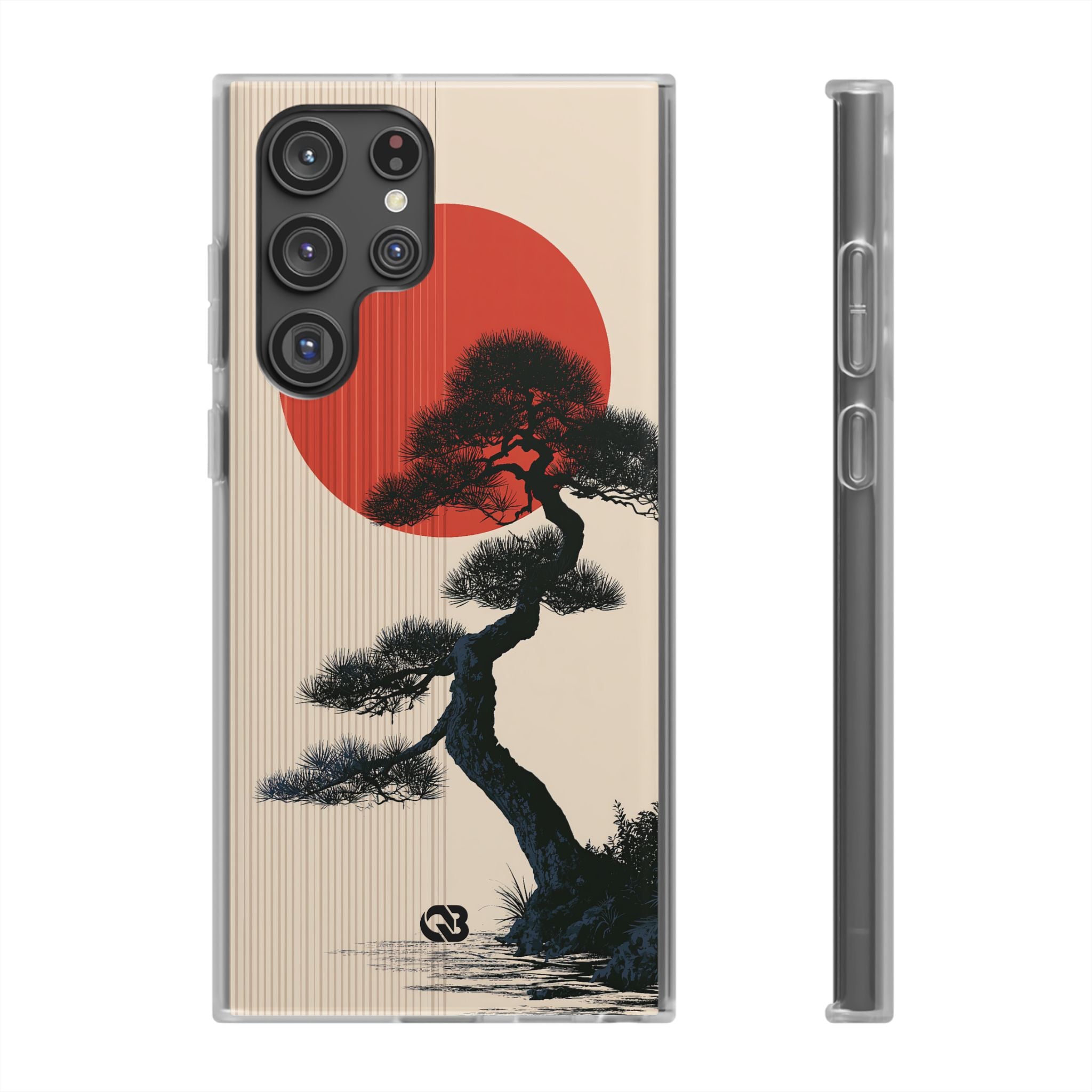 Beige Lite Phone Case for Samsung - Kyoto Crimson Pine