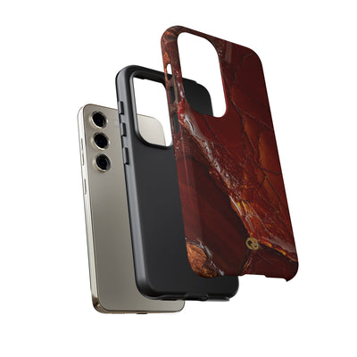 Amber Embrace · Tough Phone Case for Samsung · Brown