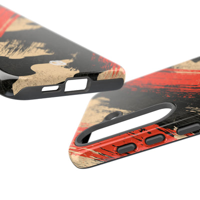 Urban Slash Camo · Tough Phone Case for Samsung · Black