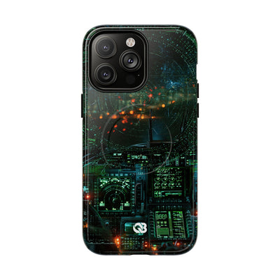 Tactical Avionics HUD · Tough 2.0 Magnetic Phone Case for iPhone · Green