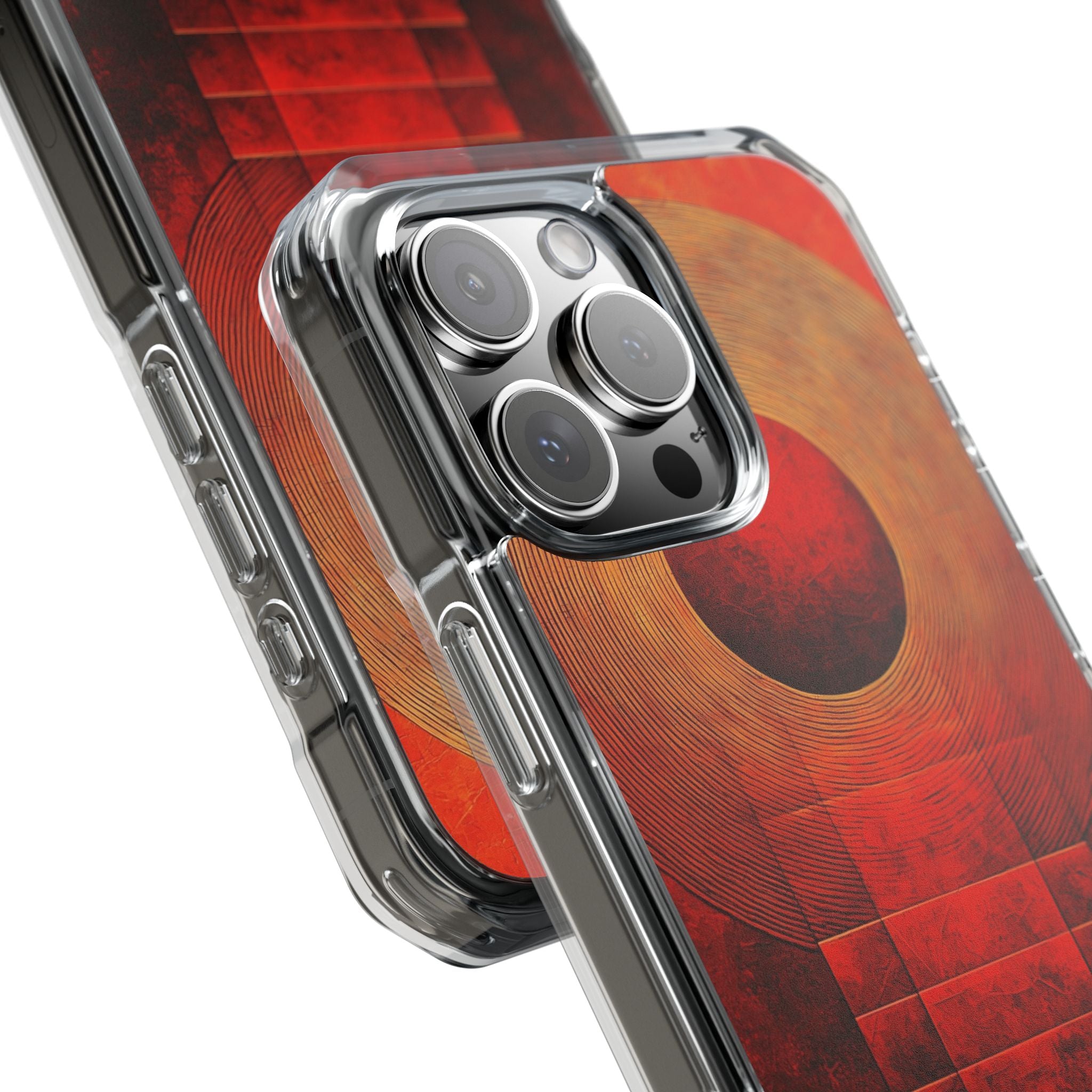 Crimson Solar Halo · Impact Phone Case for iPhone · Magsafe