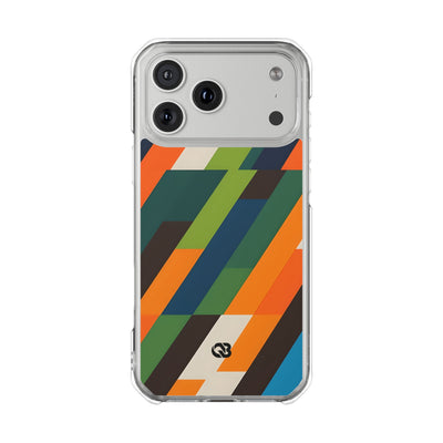 Angled Retro Mosaic · Impact Custodia per iPhone · Magsafe