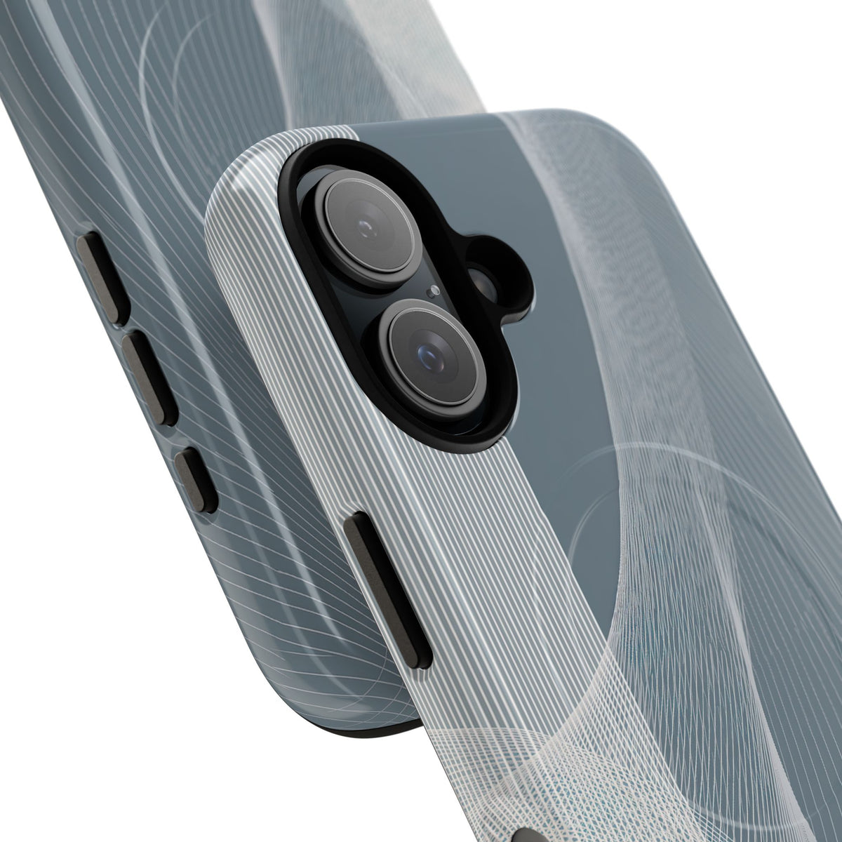 Kinetic Horizon · Tough 2.0 Magnetic Phone Case for iPhone · Grey