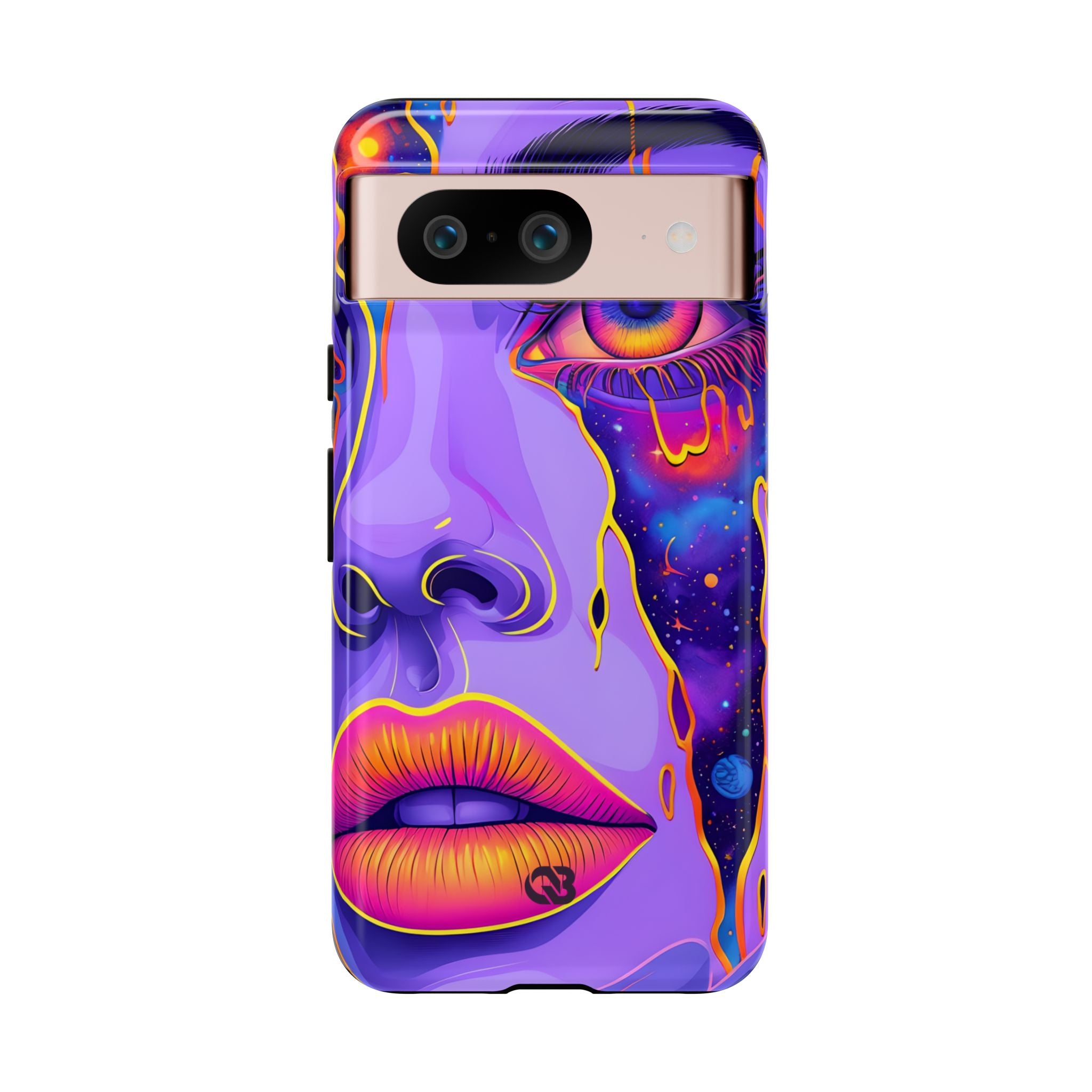 Violet Cosmic Gaze · Tough Phone Case for Google Pixel