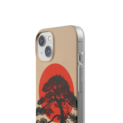 Crimson Pine Solitude · Lite Phone Case for iPhone ·  Beige