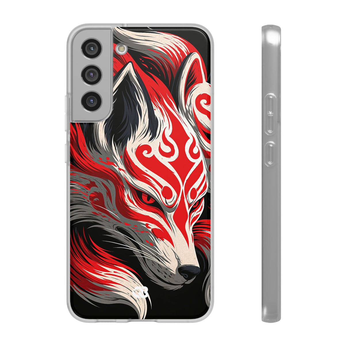 Crimson Kitsune Spirit · Lite Phone Case for Samsung · Red