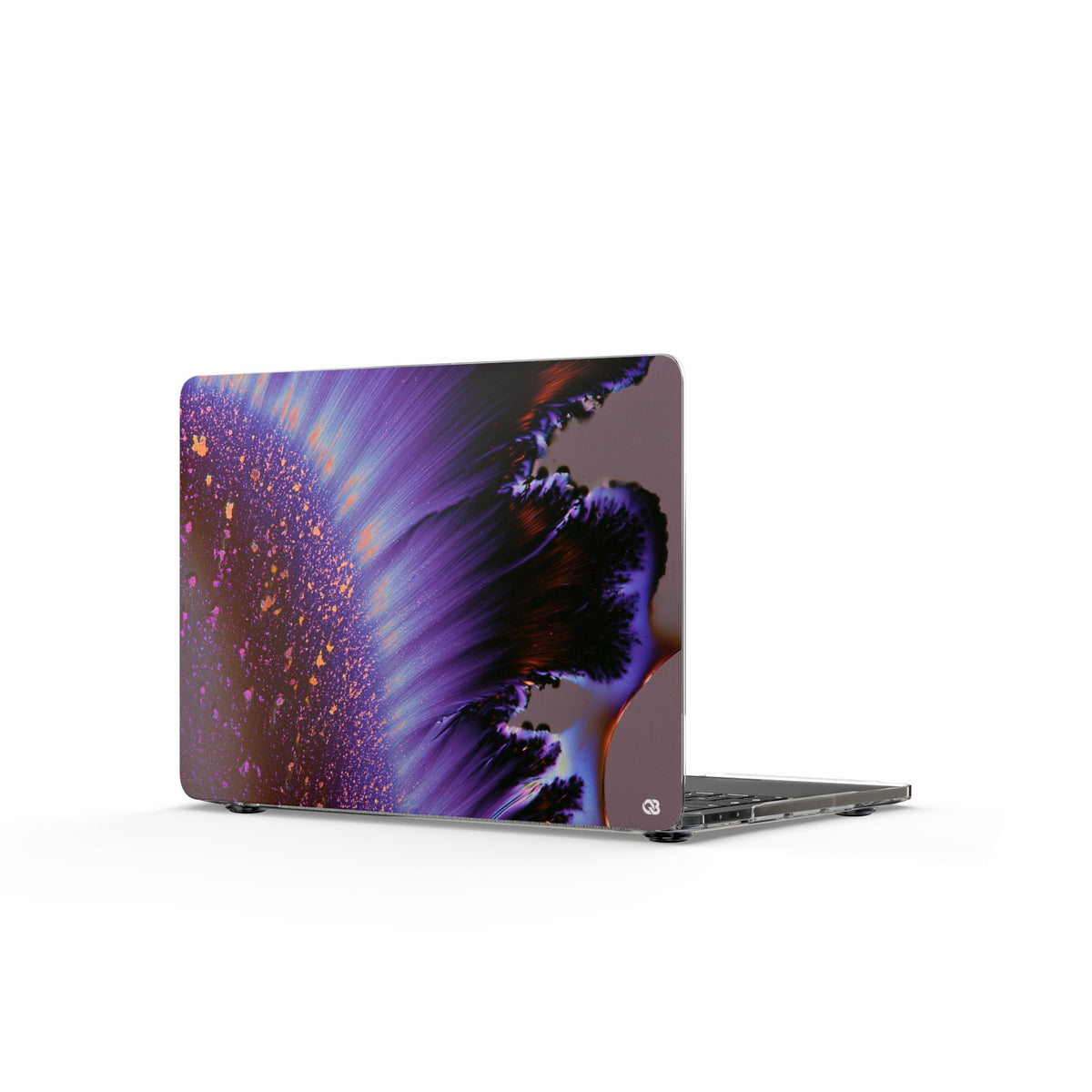 Ethereal Corona · Clear Hard Case for MacBook · Purple