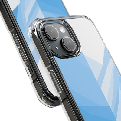 Blue Impact MagSafe Phone Case for iPhone - Arctic Glacial Ridge