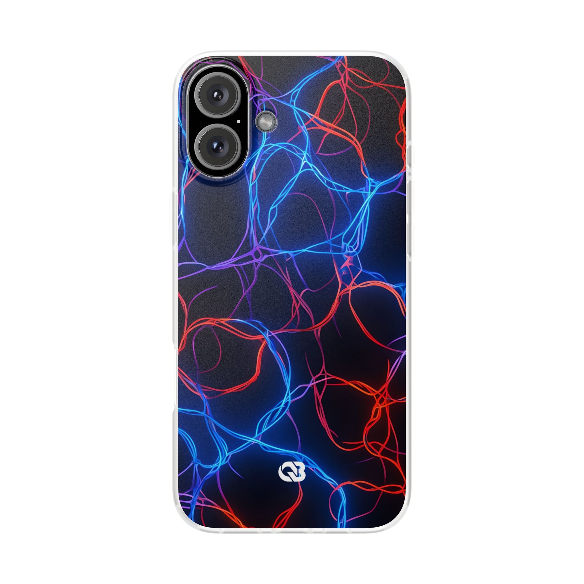 Electric Synapse Glow · Soft Handyhülle für iPhone