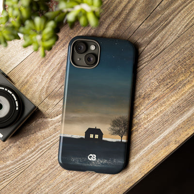 Midnight Cabin Glow · Tough Hoesje voor iPhone