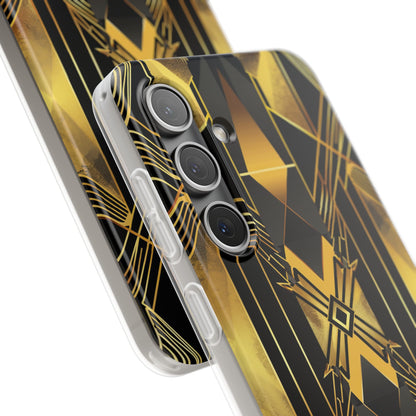 Goldener Diamantglanz Samsung S24 Case - Soft