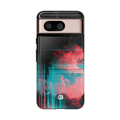 Digital Signal Drift · Tough Phone Case for Pixel ·  Black
