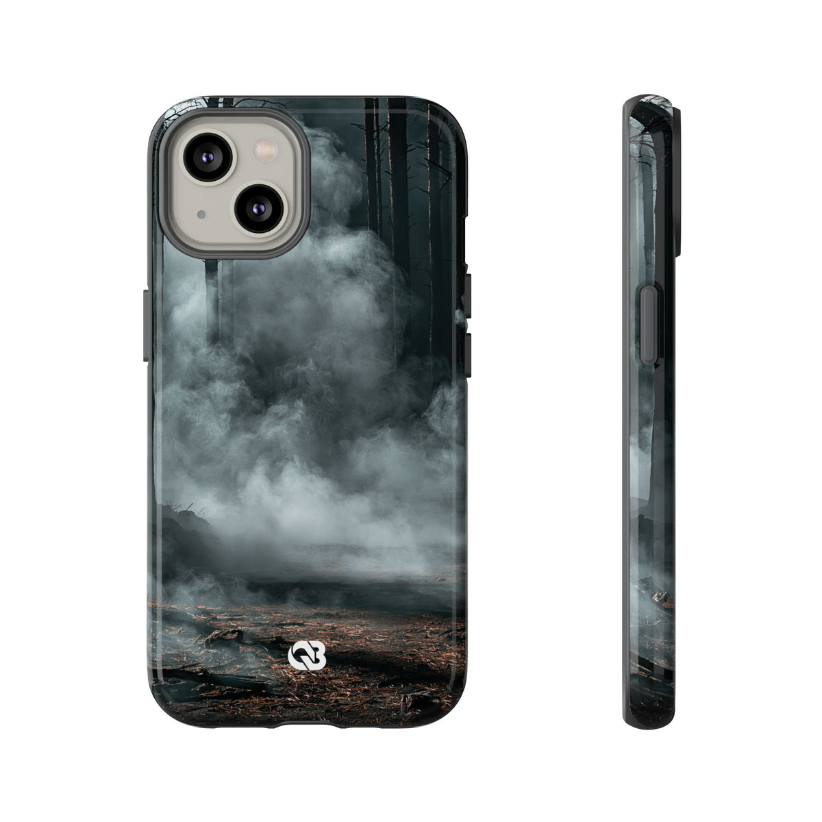 Shadowed Pine Mist · Tough Phone Case for iPhone · Black
