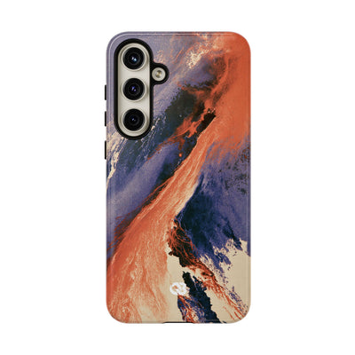 Solar Aura Drift · Tough Phone Case for Samsung · Orange