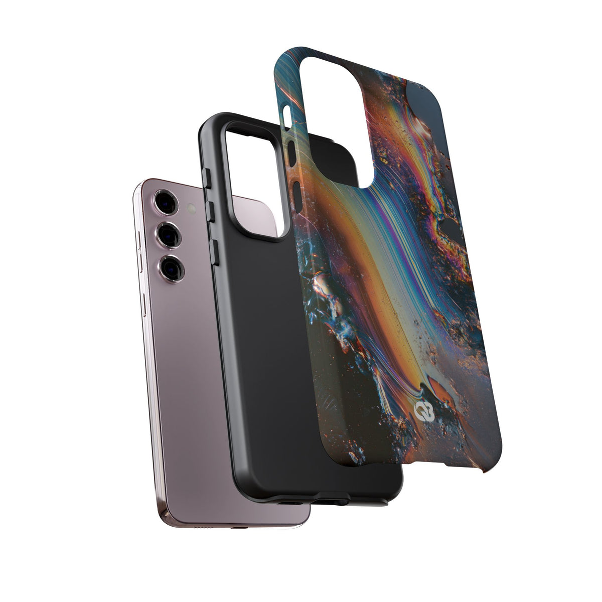 Prismatic Aura Flow · Tough Phone Case for Samsung · Blue
