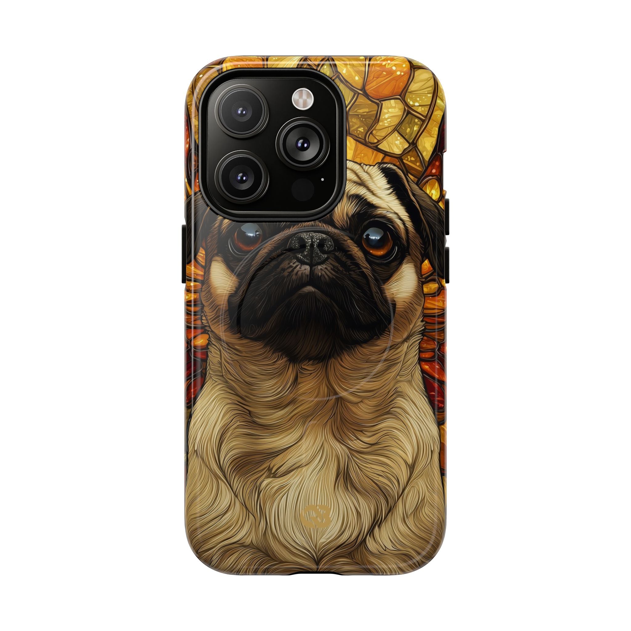 Amber Pug Divinità · Tough+ Custodia per iPhone · Magsafe