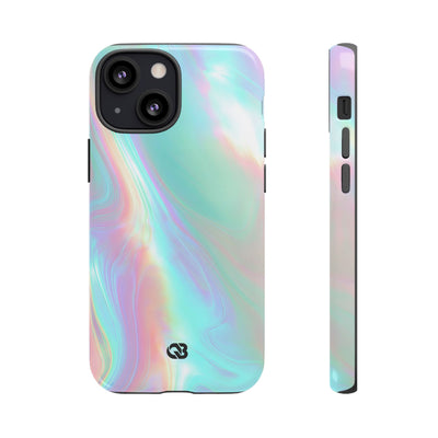 Prismatic Liquid Light · Tough Phone Case for iPhone · Teal
