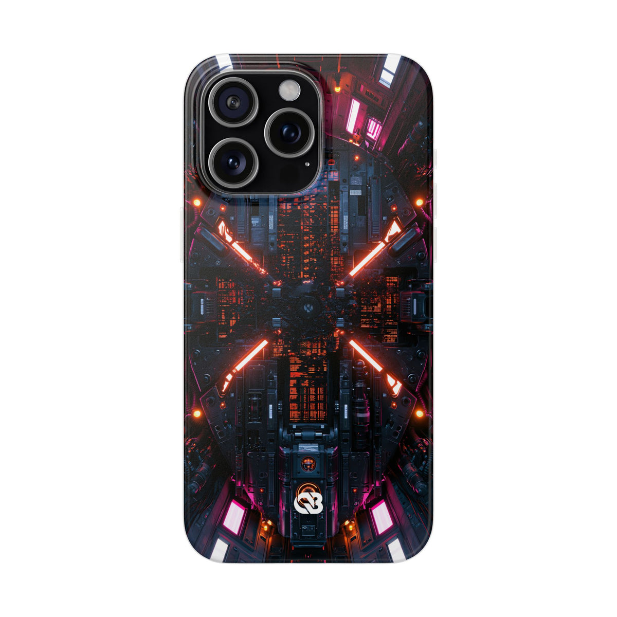 Cybernetic Reactor Core · Lite Phone Case for iPhone ·  Black